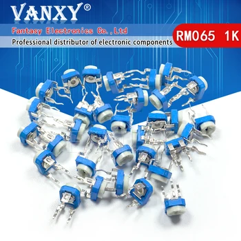 

20PCS RM065 RM-065 1K ohm 102 RM065-102 Trimpot Trimmer Potentiometer variable resistor