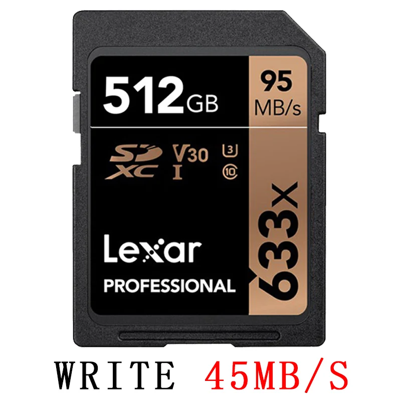SD карта Lexar 32 ГБ класс 10 128 512 256 ГБ|Карты памяти| |