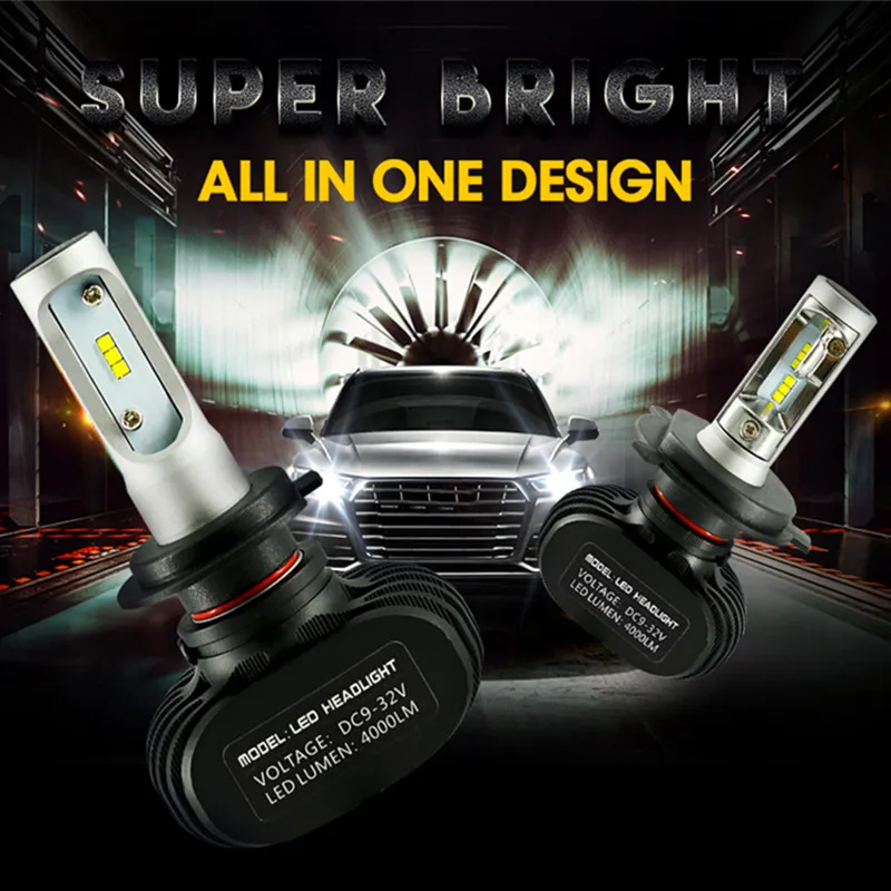 Для Dacia Duster Logan Sandero H4 Led H7 H8 H9 H11 H13 HB1 HB3 HB4 Hb5 12V 50W 8000LM 6000K для автомобильных фар| |