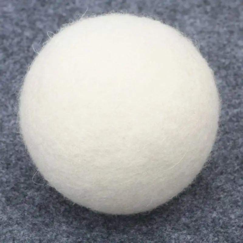 1PCS Natural Reusable Laundry Clean Ball Practical Home Wool Dryer Balls Quality Tumble Laundry Dry Supplies