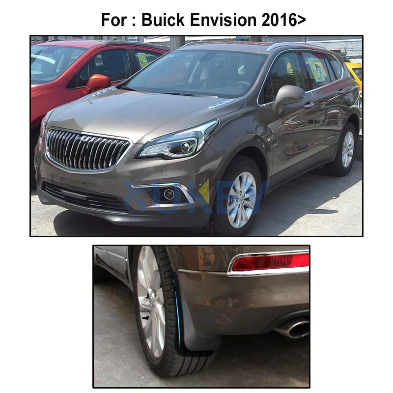 Набор литых автомобильных брызговиков для Buick Envision Брызговики крыло брызговиков передний задний стиль