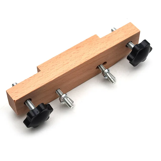 Morsetto Per Ponte Chitarra Alnicov | In Legno Di Acero | Con Chiave | Per Chitarre Acustiche - Foto 7