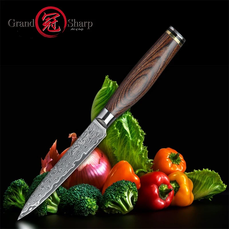 GRANDSHARP-4-7-Inch-Damascus-Kitchen-Knife-Utility-Knife-67-Layers-Japanese-Damascus-Stainless-Steel-VG (1)