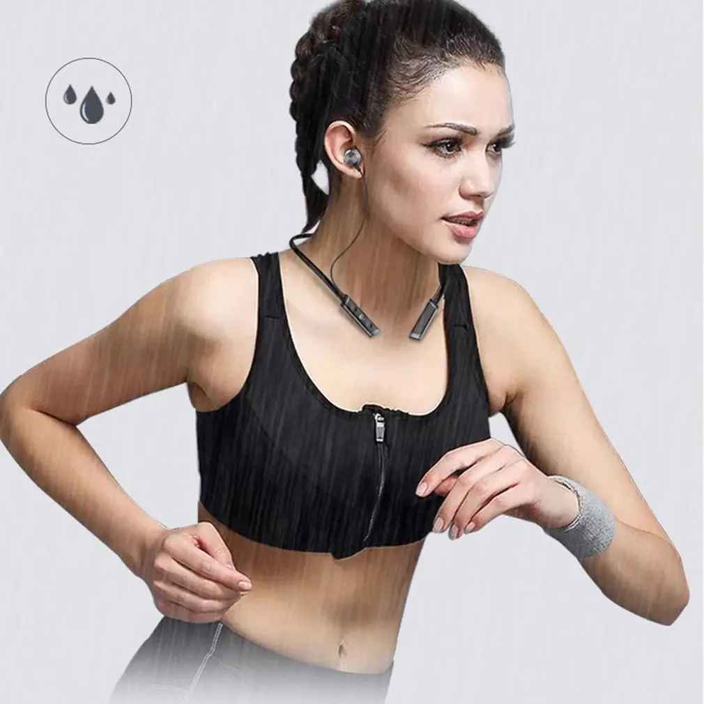 Magnetic Function Sport Waterproof Wireless Portable Sport Mini Hanging Neck Wireless Headset