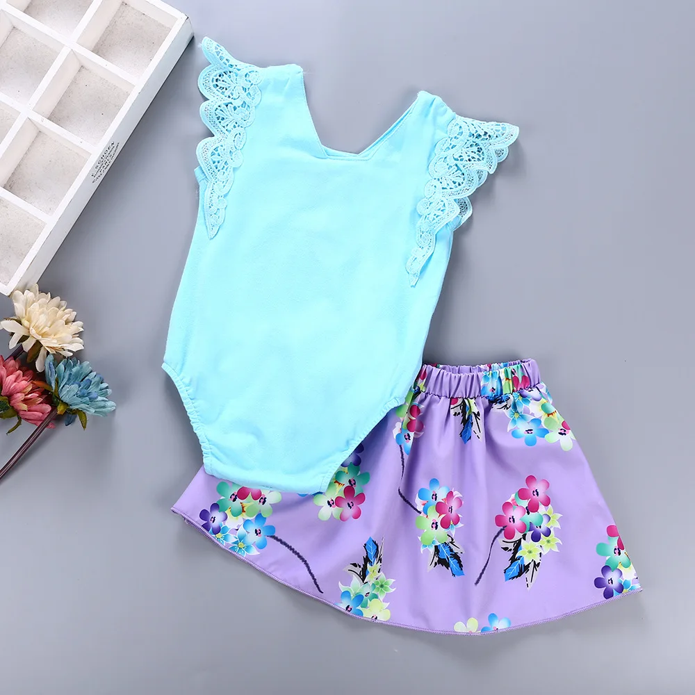 Boutique Europe And America Modeling Jumpsuit Clothes BABY'S Romper Two Piece Set Hundred Days Photo Shoot One-piece Romper Baby