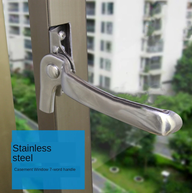 Window Handle Manilla Puerta Aluminio Gris Window Handle Ventana Aluminio  Cierre Ventana Corredera Aluminio Hardware Accessories - AliExpress