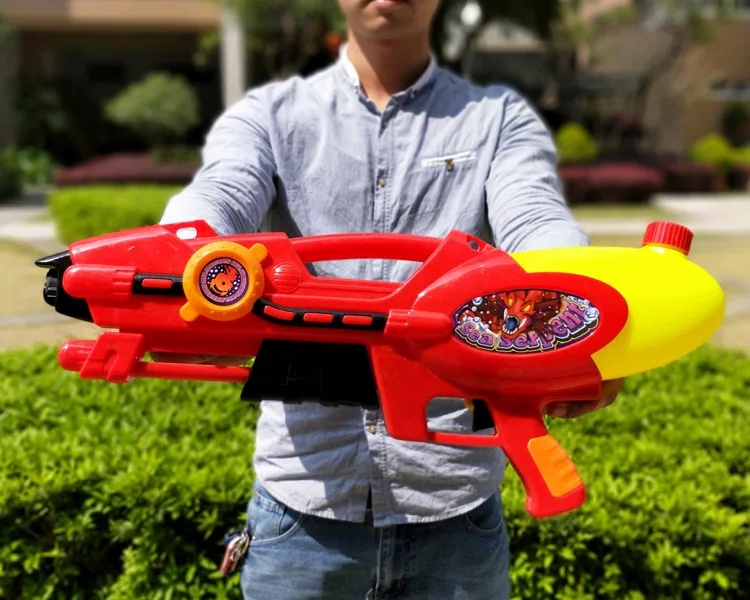 Children Toy Water Gun Beach Cheer Backpack Water Pistol Baby Water Spouting High Pressure Play with Water Boy Zi Mini Women's