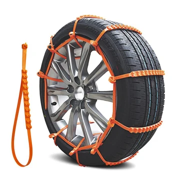 

10pcs Car Universal Mini Nylon Winter Tyres wheels Belt Anti Slip Tyre Chain Suv Car-Styling Anti-Skid Autocross Outdoor