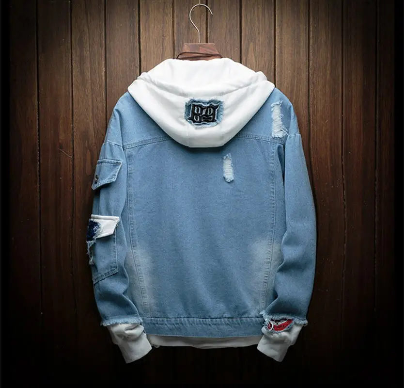2021 Autumn New Hooded Denim Jacket 
