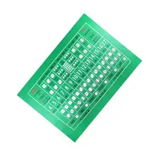 90x60cm TX Hold'em Tablecloth Flannel 21 Points Dice Table Mat Casino Family Party Poker Game Entertainment Toys Pad Board Games