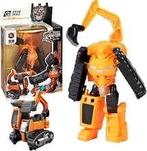5 In 1 Robotic Car Robot Toys Action Figure Gift Classic Deformation Model Children Toys Gift