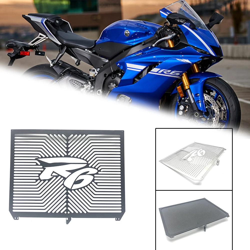 Решетка радиатора решетка гриля защитная крышка масляного для Yamaha YZF R6 2017 2018 2019