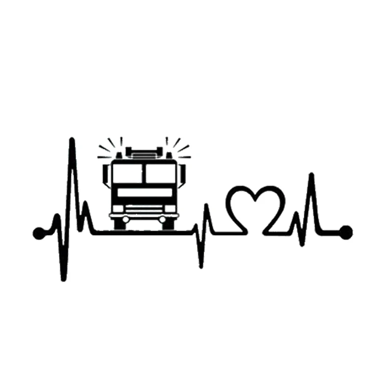 Bumper Stickers Squirrel Heartbeat Heartbeat Heart 17cm Car Sticker JDM OEM Tuning Sticker Deca