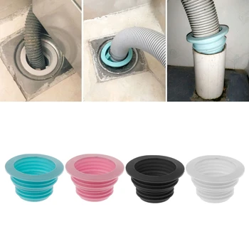 

Silicone Pipe Seal Plug Ring Sewer Floor Drainer Wash Machine Pipe Connector