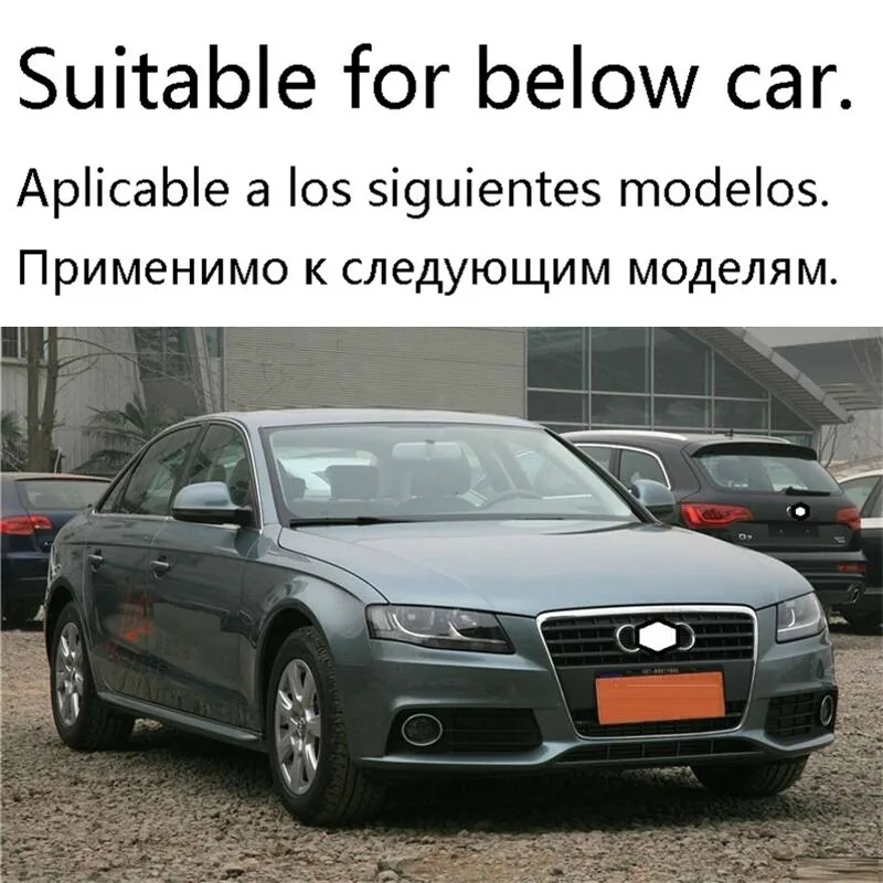Автомобильные молдинги модификация внешний Модернизированный Авто персонализированный модифицированный протектор Спойлеры крылья 09 10 11 12 для Audi A4L