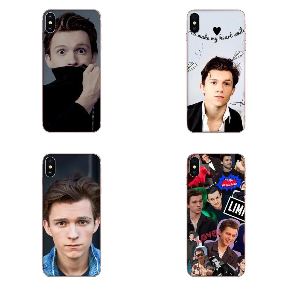 Tom Holland для Xiaomi Redmi Примечание 8 8A 8T 10 K30 5G Motorola Moto G G2 G3 G4 G5 G6 G7 Plus Мягкий чехол|Бамперы|