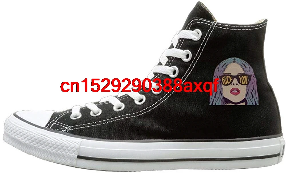 

Unisex Casual Shoes Boys and Girls Sports Shoes Fashion Beauty Canvas Shoes High Top Design Black Sneakers Unisex Style