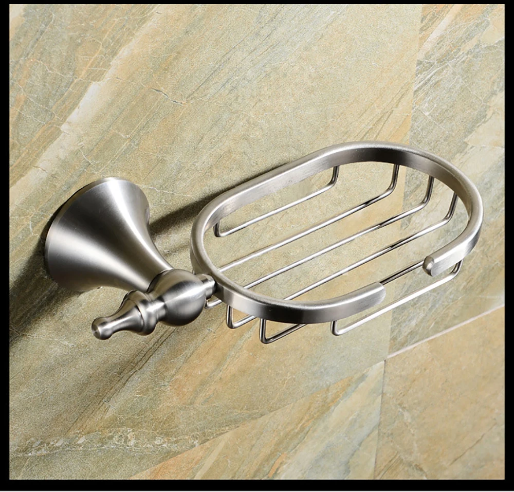 Stainless Steel Soap Dish Bathroom Storage Soap Rack Plate Box Container Wall Storage Rack Holder