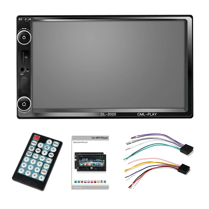 2 Din Автомобильный мультимедийный плеер автомобильное радио Bluetooth Mirrorlink 2Din Hd