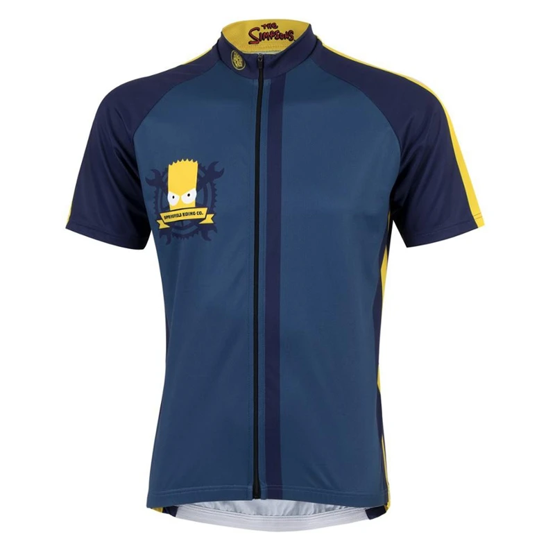 Simpson Cycling Jersey Men 2020 Summer Bicycle Riding Tops Camisa De Bicicleta Team Pro Short Sleeved Cycle Wear Maglia Ciclismo