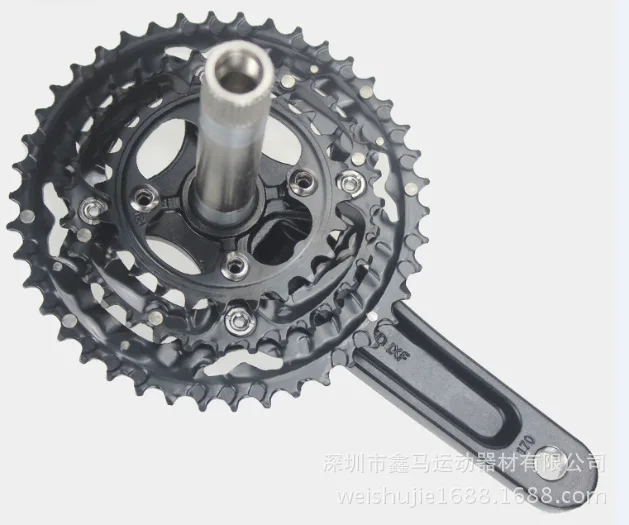 10-speed Hallow шатун для велосипеда 30 speed Hallow цельная передача велосипеда шатун горный велосипед переменная скорость передачи BB Medial Axis