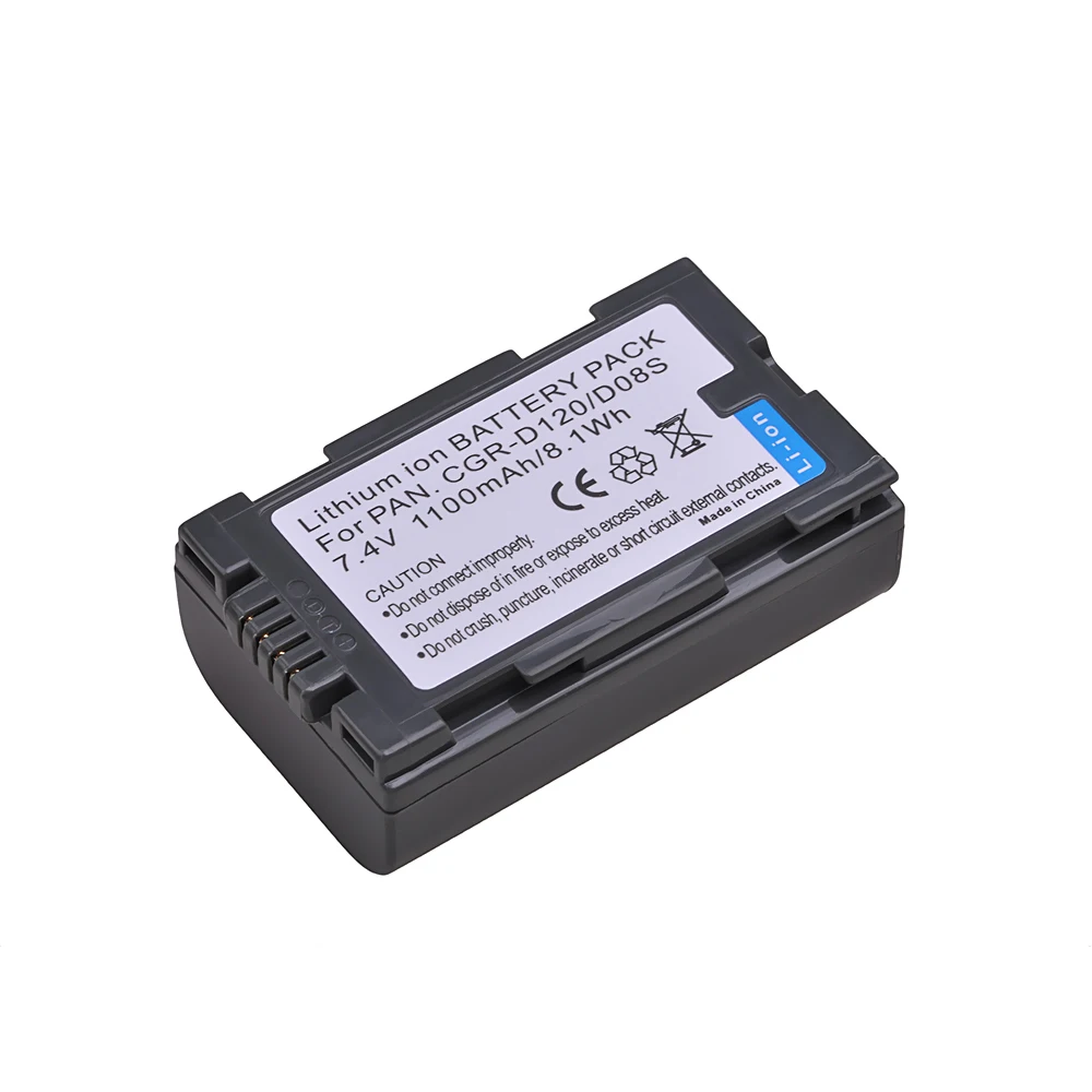2 шт. запасных Батарея пакет для CGR D08 D08A D08A/1B D08R D08S D110 D120 D120A PV DBP8 DBP8A