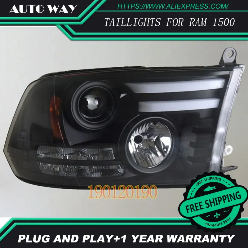 Dodge Ram1500 фары HID Грыжа лампа аксессуары чехол для Ram 1500 фара 2013-2016 автостайлинг |