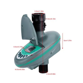 

Automatic Water Timer Battery Operated Hose Faucet Timers Smart LCD Display Garden Watering Irrigation System Controller Box