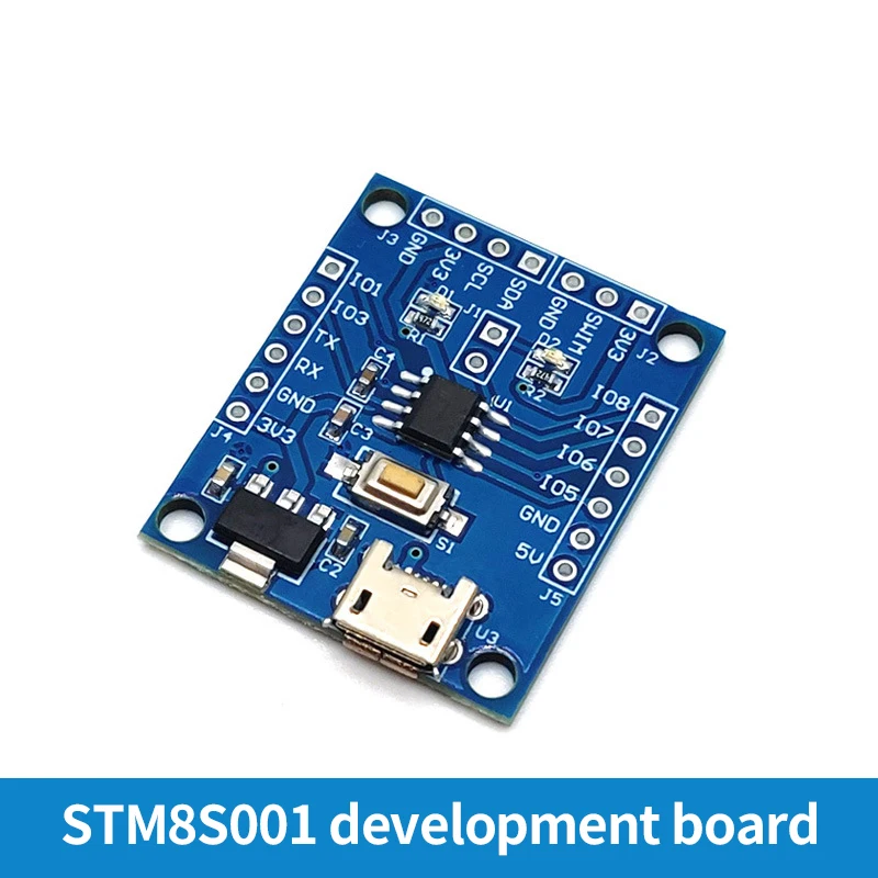 STM8S001J3 макетная плата маленькая системная с одним чипом микрокомпьютер основная