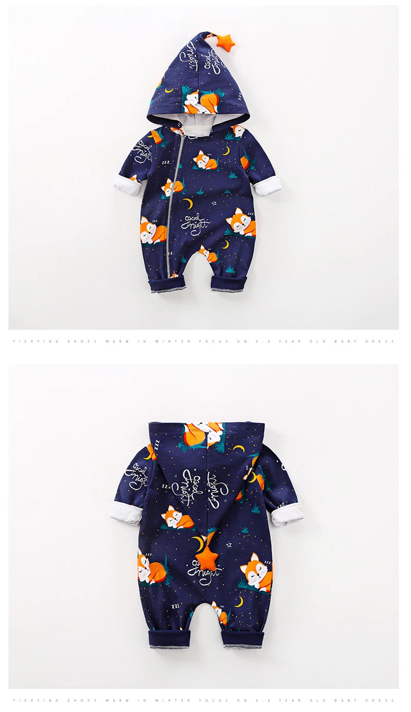 Милый детский комбинезон; хлопковый комбинезон для мальчиков и девочек; детская одежда с длинными рукавами и рисунком; костюм для новорожденных; комбинезон; одежда