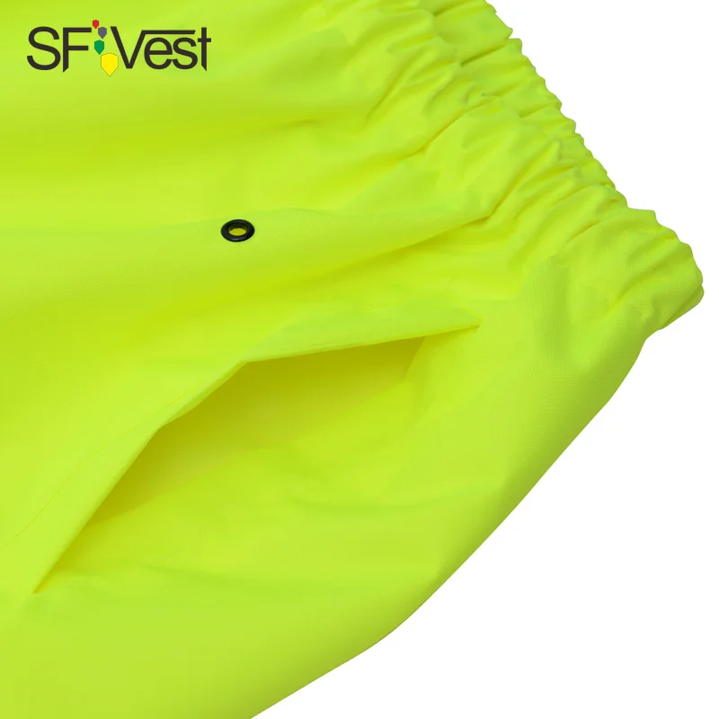 SFVest высокая видимость светоотражающие дождевые брюки светящиеся защитные дождевые брюки