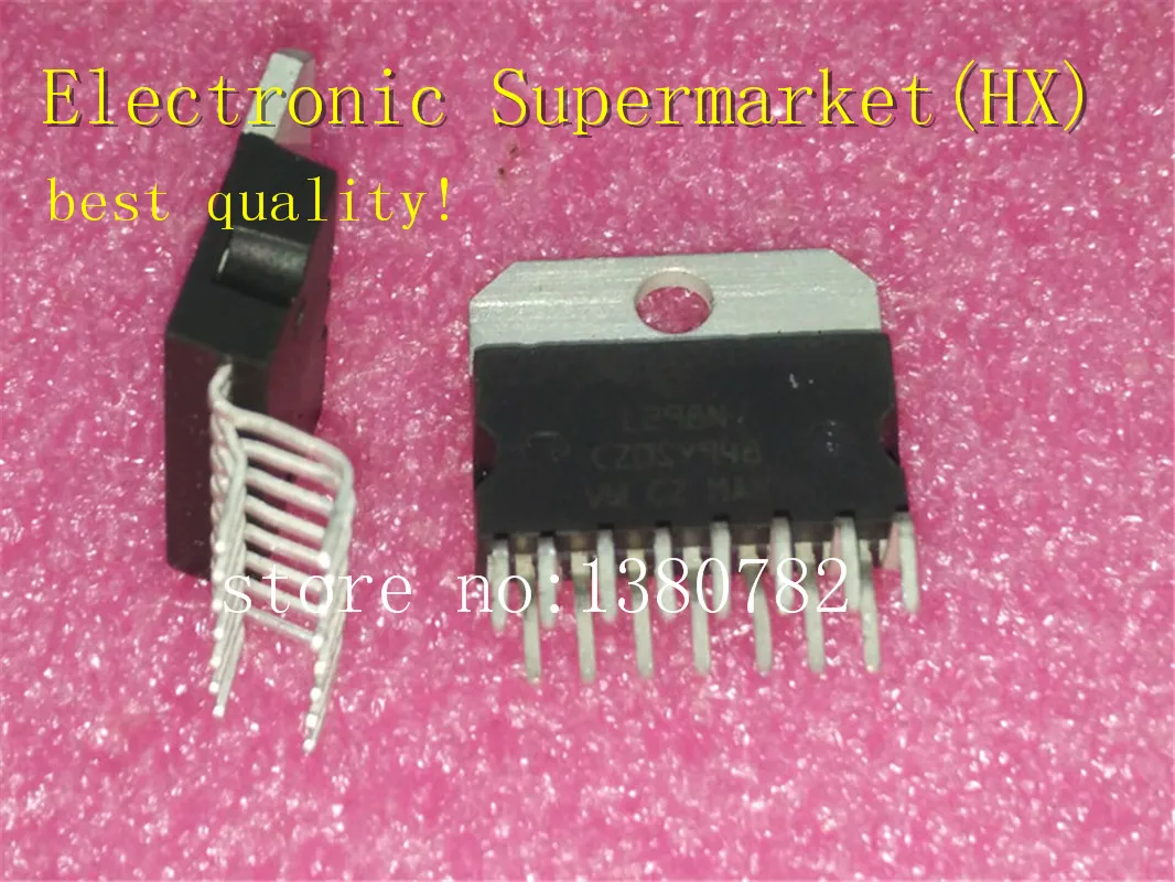 1PCS IC L298 L298N ST ZIP-15 IC DRIVER FULL DUAL 15MULTIWATT