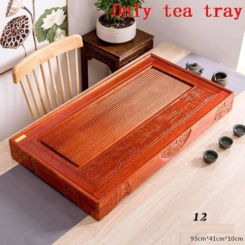 Version F Церемония китайская доска Serviertablett сервировка Juego De Te Chino Bandeja Para Servir дерево Gongfu кунг-фу Serv Ing китайский чайный поднос - Цвет: Version F