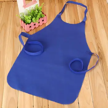 

20pcs Disposable Apron Non-Woven Working Cooking Aprons Sleeveless Cleaning Clothing Protective Gown (Random Color)