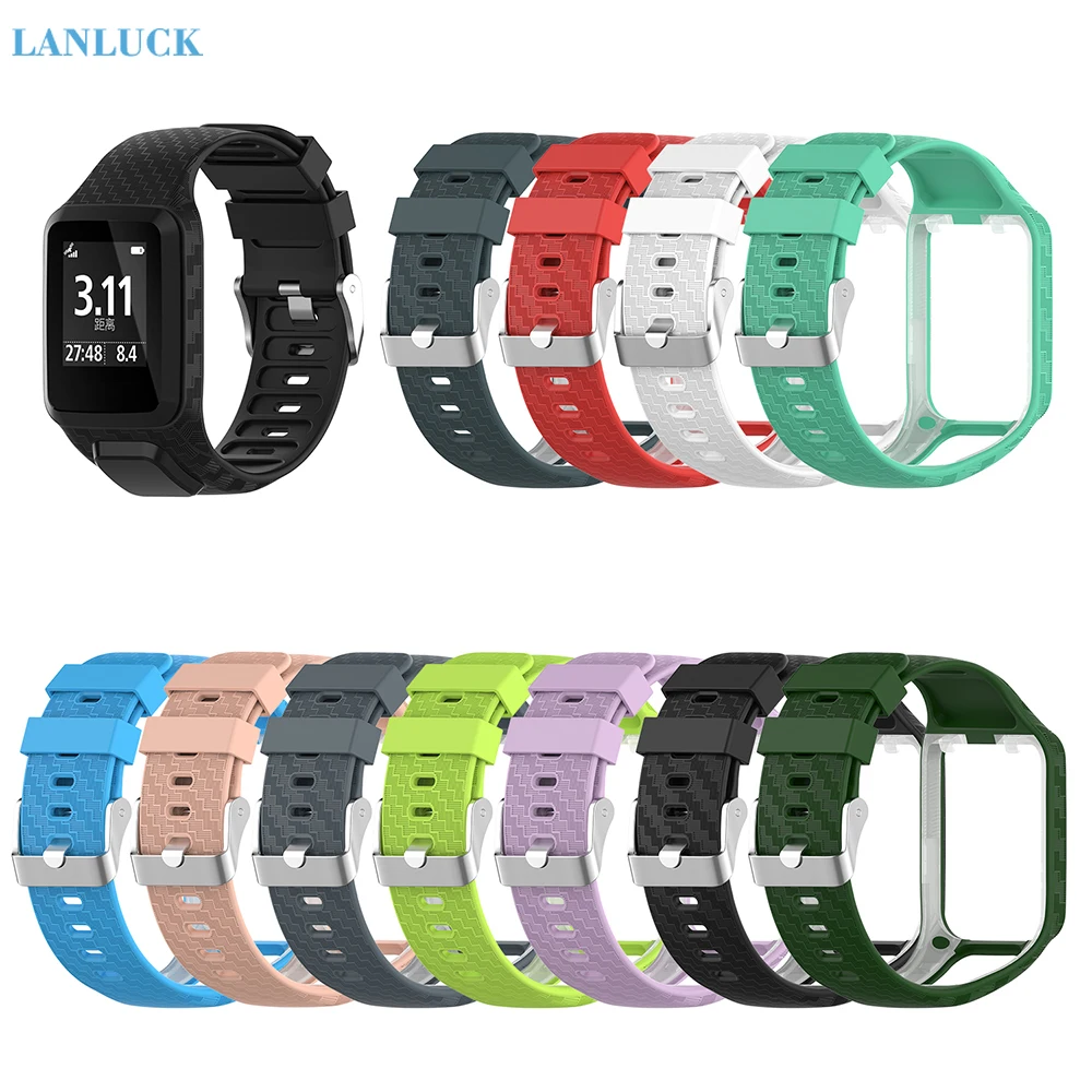 

Wristband Strap Watchband for TomTom Runner 2 3 Spark Spark 3 Adventurer Golfer 2 Wristband Smart Watch Replacement Accessories