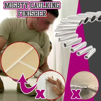

14PCS Perfect Caulking Finisher Silicone Sealant Nozzle Glue Remover Scraper Stainless Steel Caulking Nozzle Applicator Tool