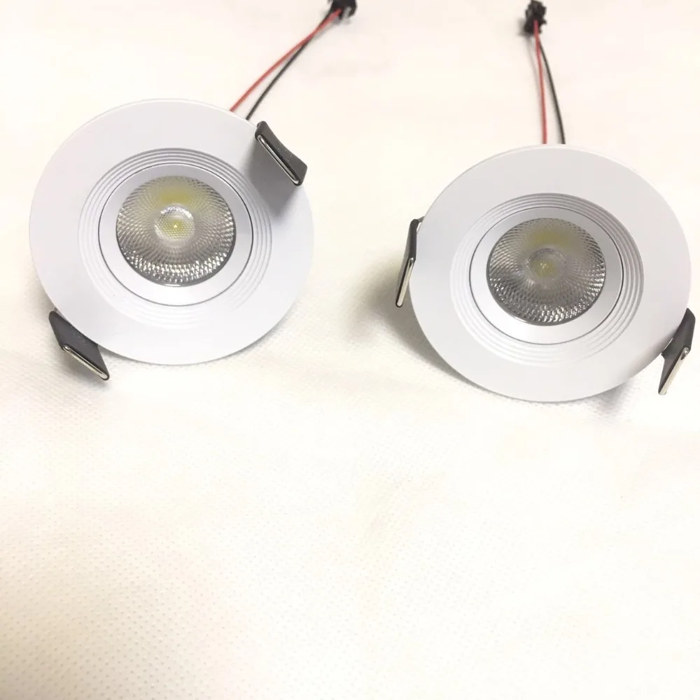 DC12V 10 шт./лот белый светильник 400lm потолок пятно света Панель свет Встраиваемые Алюминий LampWarm холодный белый 5 лет гарантийного срока