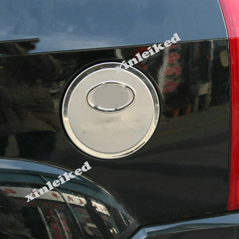 Модификация автомобиля автомобильные аксессуары для hyundai Tucson 2004- Нержавеющая Сталь Газовая крышка топливного бака Накладка