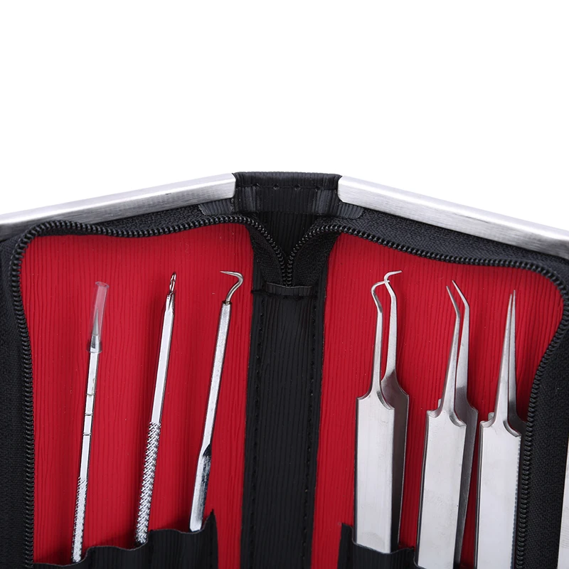 6 шт. иглы для удаления черных точек очиститель из нержавеющей стали прыщей набор