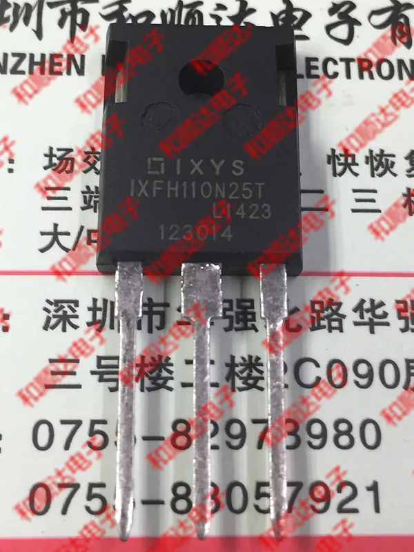 1 шт./IXFH110N25T-247 250V 110A TO247