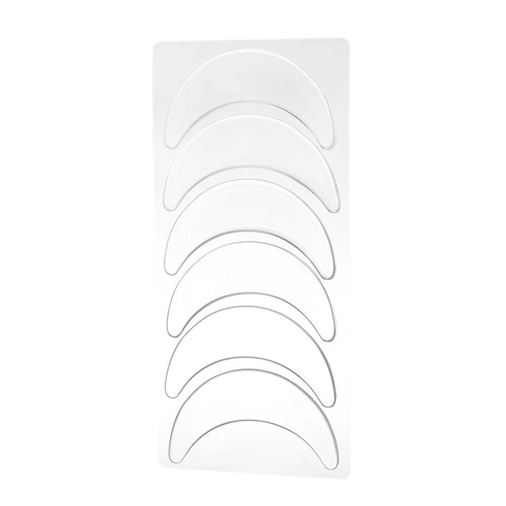 5pcs Home Transparent Travel Safe Eye Self Adhesive Neck Mask Reusable Silicone Facial Pad Tool Nasolabial 2