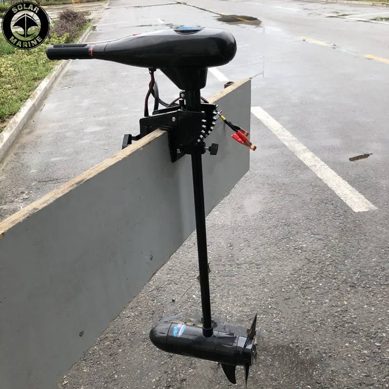 Solar Marine 40Lbs Dc 12V 380W Motore Elettrico A Traina 6 Km/H Motore Fuoribordo Per Gommone A Remi Kayak