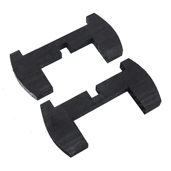 

2pcs 6inch Display Rack Easy Install Flower Pot Holder Potted Bonsai Detachable Wooden Plant Stand Anti Slip Indoor Outdoor