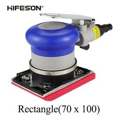 Pulidora de madera para asiento de coche, máquina de lijado resistente al desgaste, tamaño cuadrado del capitán, 70x100mm