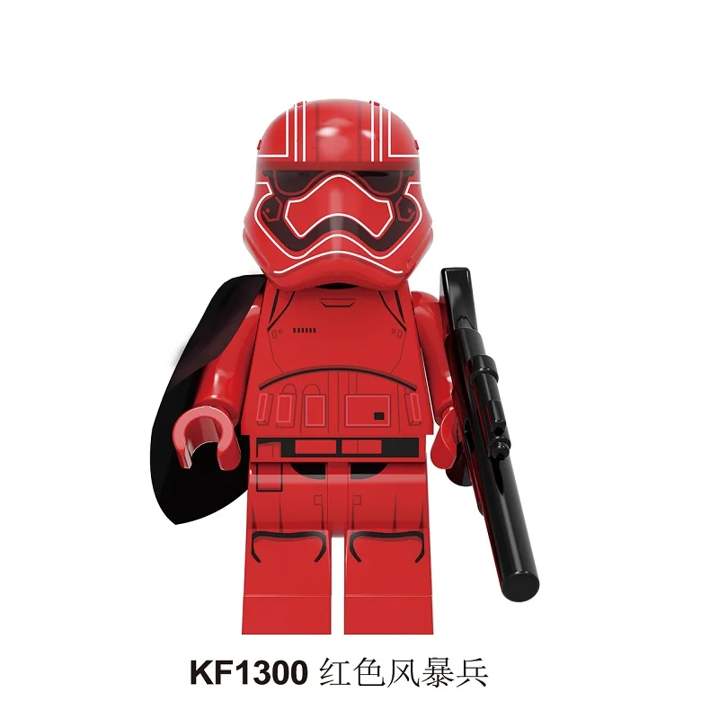 50 шт. строительные блоки войны кирпичи Дарт Вейдер йода Рей PoE Dameron мандалорский Jango Фетт драбатан подарочные фигурки Детские игрушки KF6111