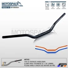 Серая алюминиевая 28 мм 1-1/" Руль для moto rcycle moto MX CR CRF CRM XR YZ YZF WR WRF DR DRX RM РМЗ EX 85 125 200 250 400 650