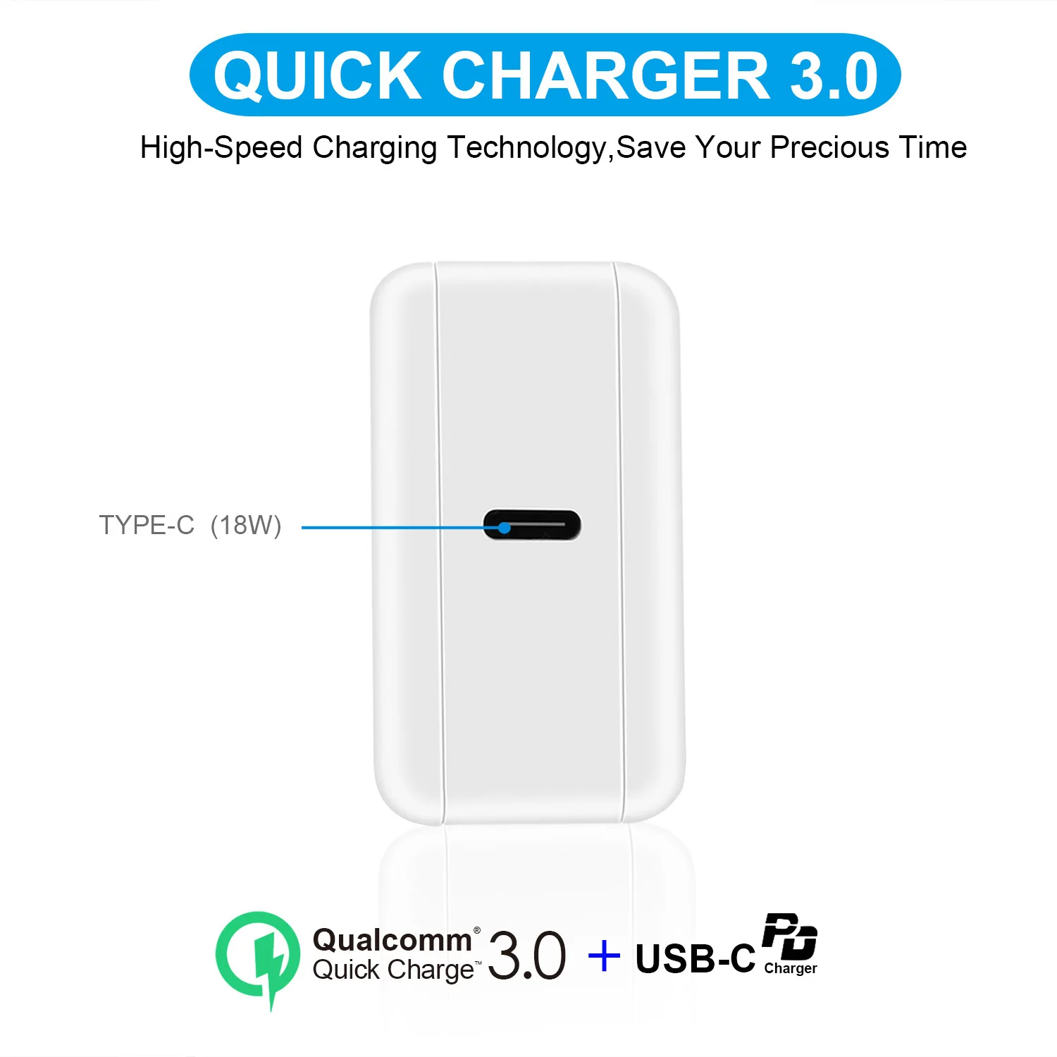TYPE-C PD зарядное устройство 18W30W подходит для MAC BOOK XPS13 iPhone 11UL60950 отчет