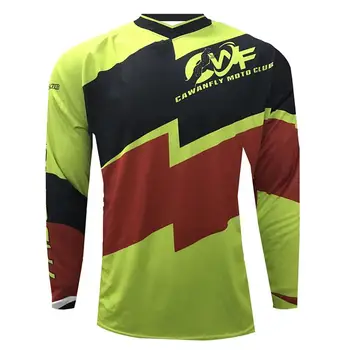 

CAWANFLY Men Off Road Enduro Jersey Quick Dry Moto Racing Shirt Bicycle Bike Riding Apparel Motorcycle Jersey