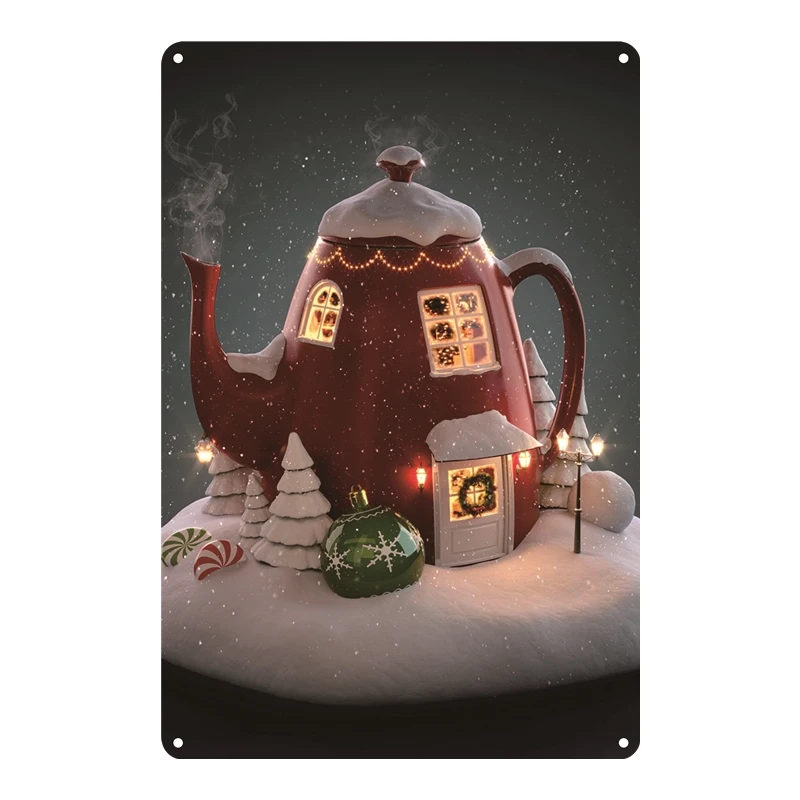Merry Christmas Санта Клаус металлическая табличка Настенный/дверной Декор винтажные металлические жестяные вывески домашний декор хороший подарок Ретро Живопись плащи