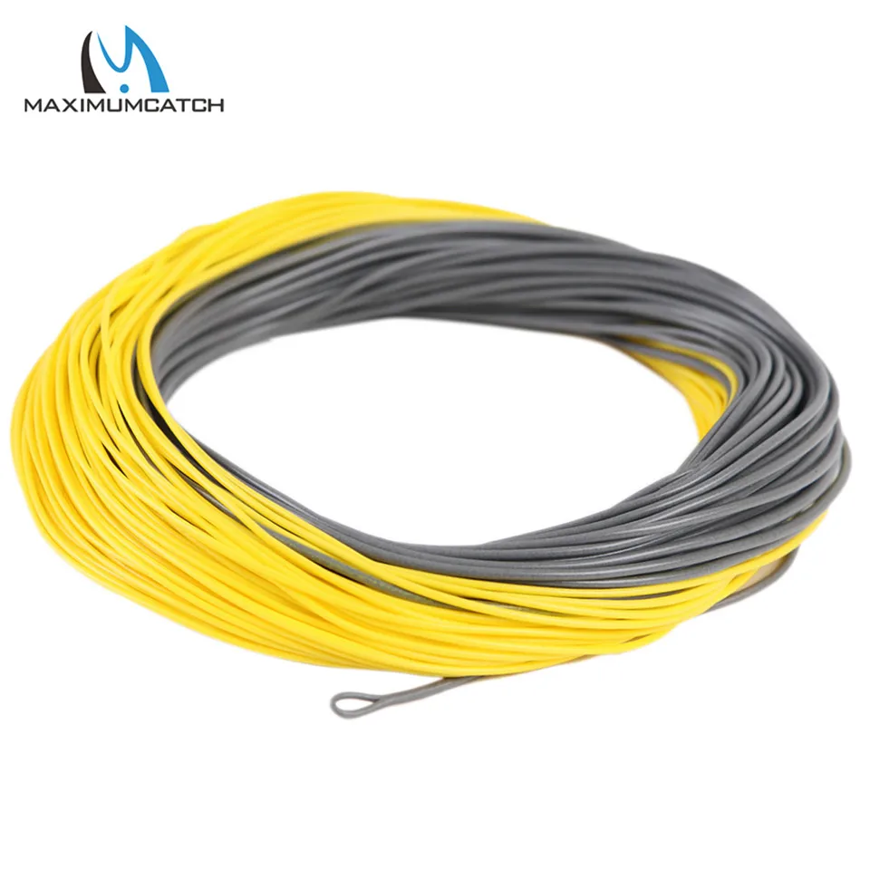 Рыболовная леска для нахлыста Maximumcatch 100FT 4wt 8wt с 2 сварными петлями|line fly|line machineline